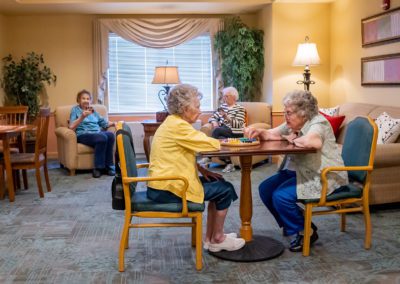 Sharmar Village residents doing activities